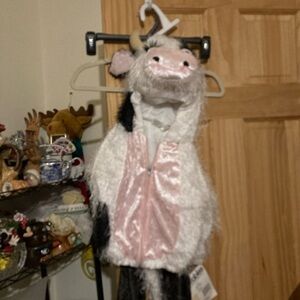 Petables kids cow costume